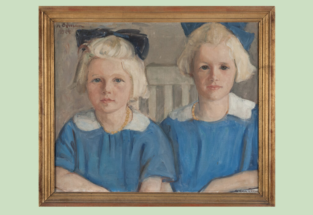 Ingrid och Märta, av Anna Ödman, 1924