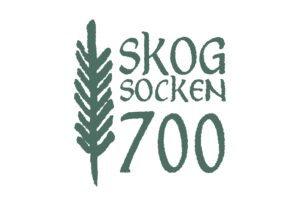 Logotyp av skog socken 700 års firande
