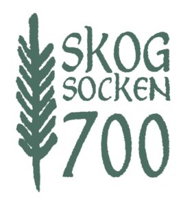 Logga för Skog socken 700 år.